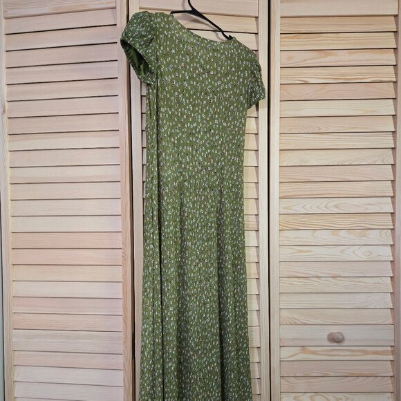 Mango Floral-print maternity dress (S) - Picture 7 of 8